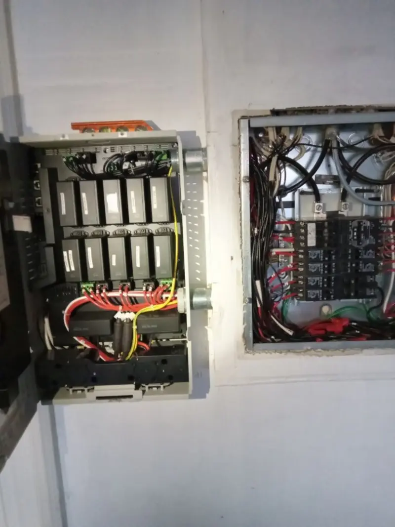 Electrical panel upgrade completed for Security Camera Wiring in Port Hueneme